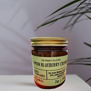Abigail Laurel Candle Co - Lemon Blueberry Crumb - The Midwest Collection - 7oz.